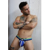 Breedwell Jockstrap Retro Remix Bleu